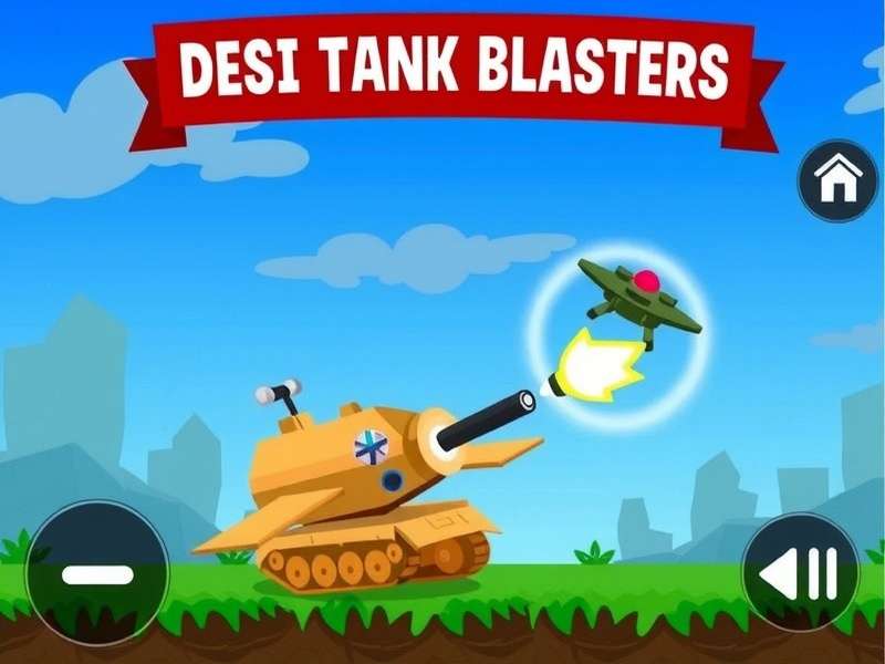 Desi Tank Blasters Gameplay Screenshot